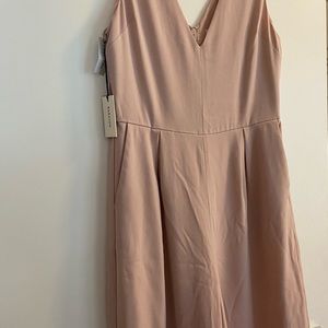 Blush Pink 10 aritzia jumpsuit